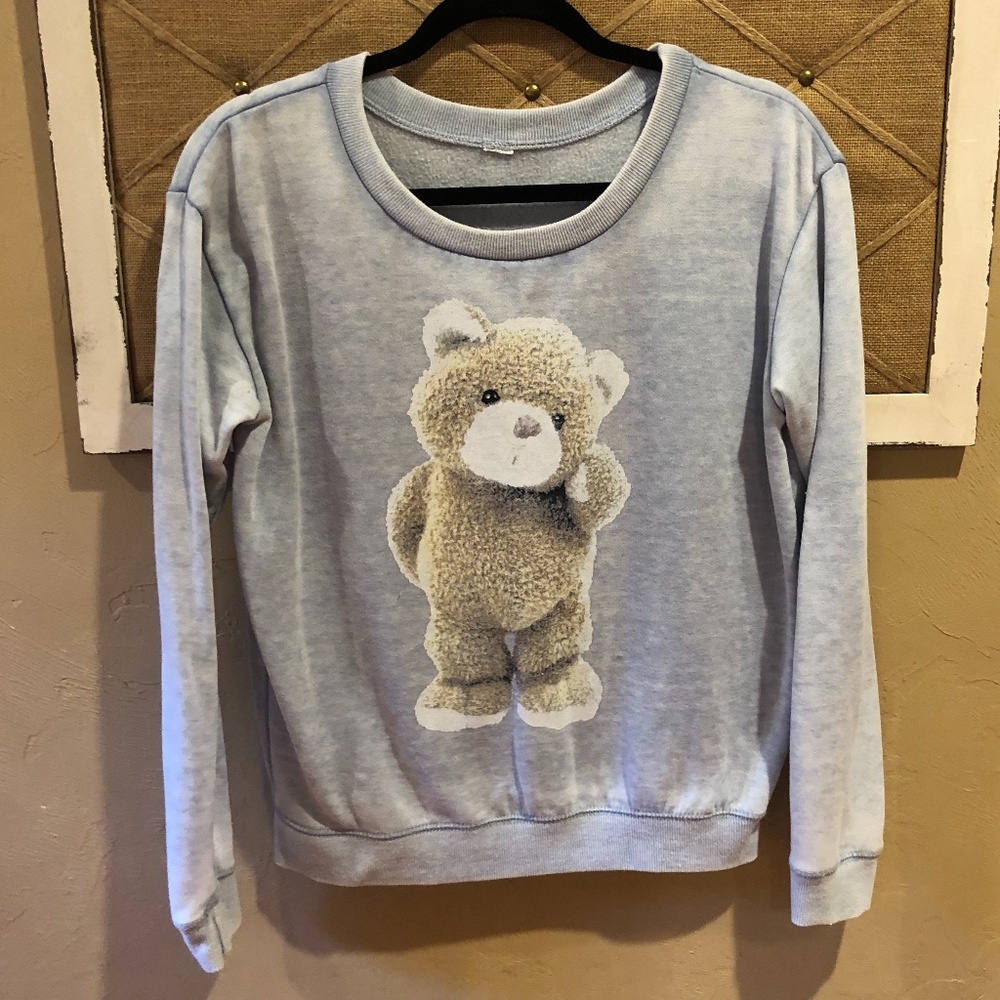 Teddy Bear Long Sleeve PJ Top